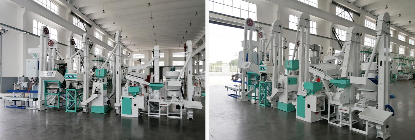 15TPD Complete Rice Mill Production Line