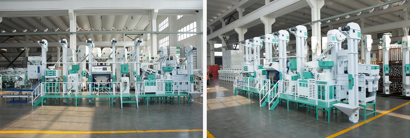 25TPD Integrated Rice Milling Production Line