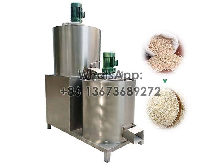 Automatic Sesame Seed Peeling and Hulling Machine